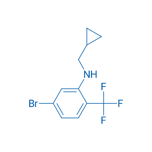 5-Bromo-N-(cyclopropylmethyl)-2-(trifluoromethyl)aniline 1g