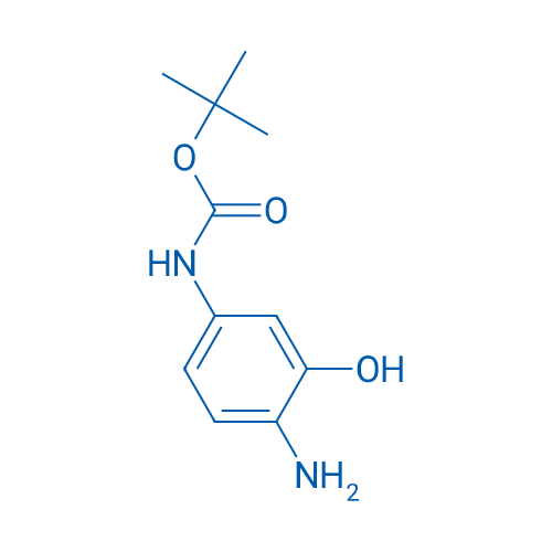 tert-Butyl N-(4-amino-3-hydroxyphenyl)carbamate 100mg