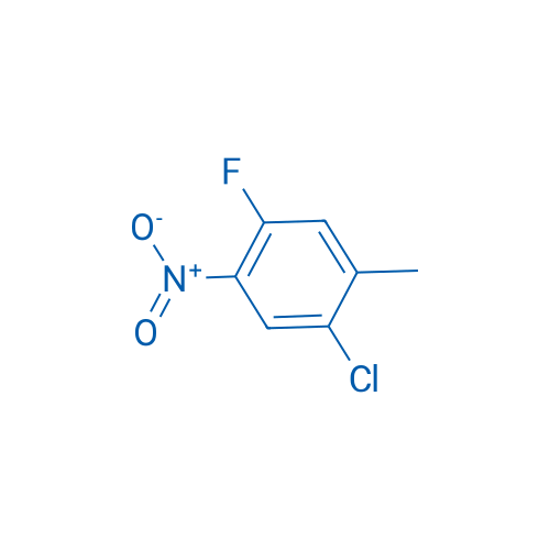 1-Chloro-4-fluoro-2-methyl-5-nitrobenzene 250mg