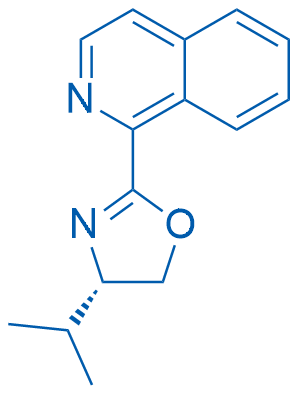 (S)-4-Isopropyl-2-(isoquinolin-1-yl)-4,5-dihydrooxazole 100mg