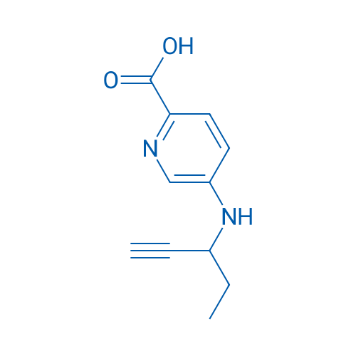 5-[(Pent-1-yn-3-yl)amino]pyridine-2-carboxylic acid 1g