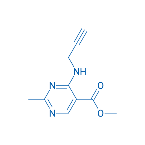 Methyl 2-methyl-4-[(prop-2-yn-1-yl)amino]pyrimidine-5-carboxylate 1g