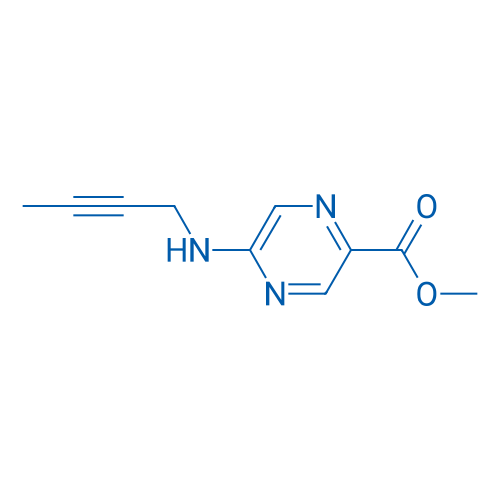 Methyl 5-[(but-2-yn-1-yl)amino]pyrazine-2-carboxylate 1g