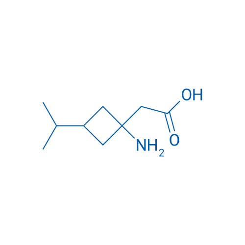 2-[1-Amino-3-(propan-2-yl)cyclobutyl]acetic acid 1g