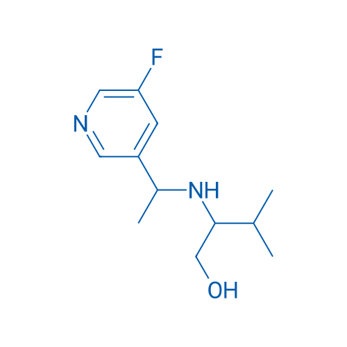 2-{[1-(5-fluoropyridin-3-yl)ethyl]amino}-3-methylbutan-1-ol 5g