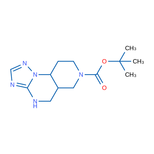 tert-Butyl 2,3,5,7,11-pentaazatricyclo[7.4.0.0,2,6]trideca-3,5-diene-11-carboxylate 1g