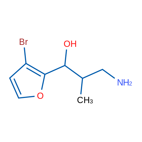 3-Amino-1-(3-bromofuran-2-yl)-2-methylpropan-1-ol 1g
