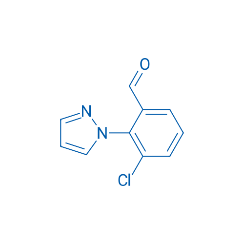 3-Chloro-2-(1H-pyrazol-1-yl)benzaldehyde 5g