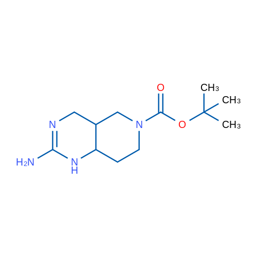 tert-Butyl 2-amino-1H,4H,4aH,5H,6H,7H,8H,8aH-pyrido[4,3-d]pyrimidine-6-carboxylate 1g