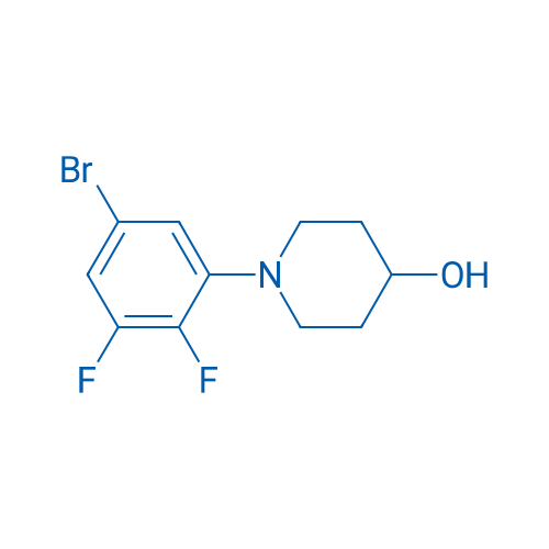 1-(5-bromo-2,3-difluorophenyl)piperidin-4-ol 1g