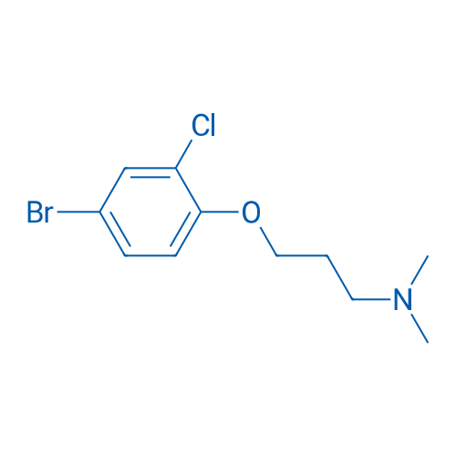 3-(4-Bromo-2-chlorophenoxy)-N,N-dimethylpropan-1-amine 1g