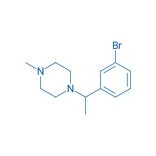 1-(1-(3-Bromophenyl)ethyl)-4-methylpiperazine 250mg
