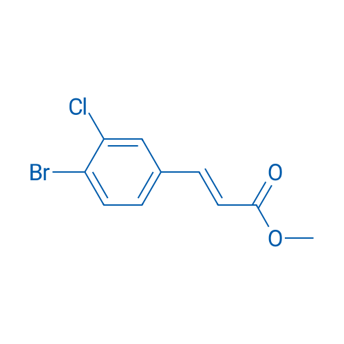 Methyl 3-(4-bromo-3-chlorophenyl)acrylate 1g