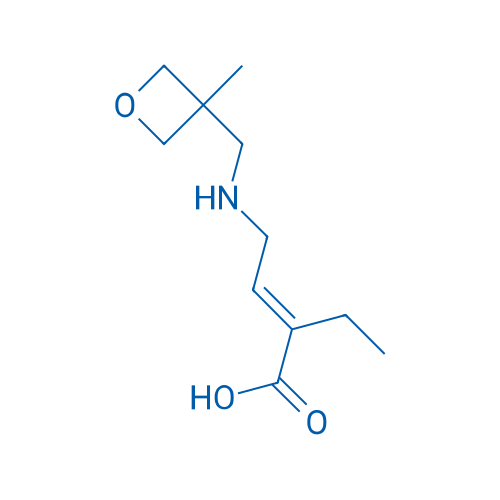 2-ethyl-4-{[(3-methyloxetan-3-yl)methyl]amino}but-2-enoic acid 250mg