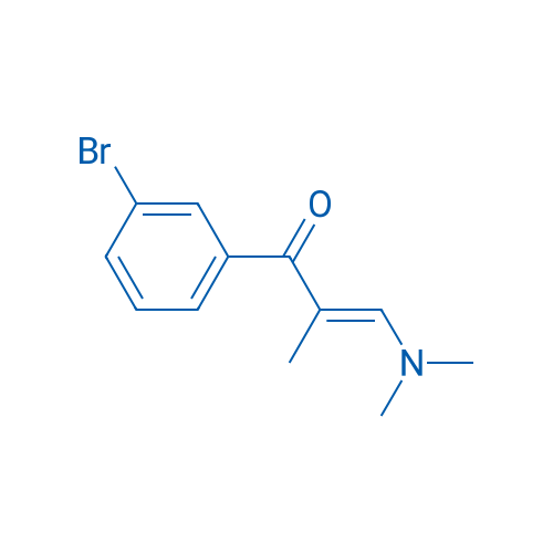 1-(3-Bromophenyl)-3-(dimethylamino)-2-methylprop-2-en-1-one 1g