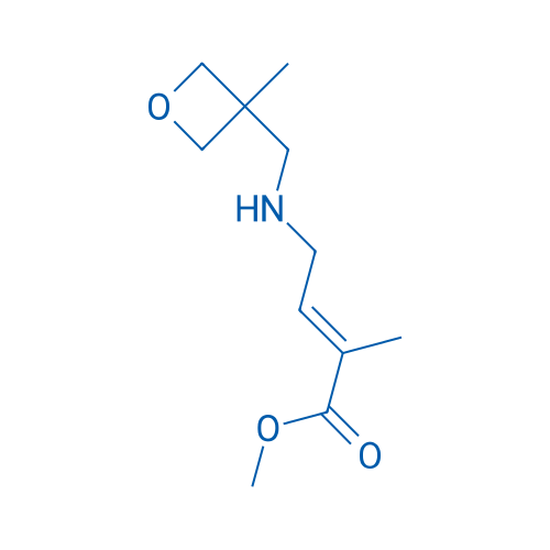 methyl 2-methyl-4-{[(3-methyloxetan-3-yl)methyl]amino}but-2-enoate 250mg