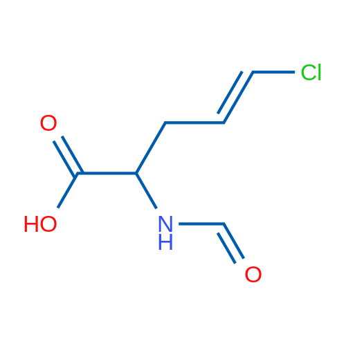5-Chloro-2-formamidopent-4-enoic acid 1g