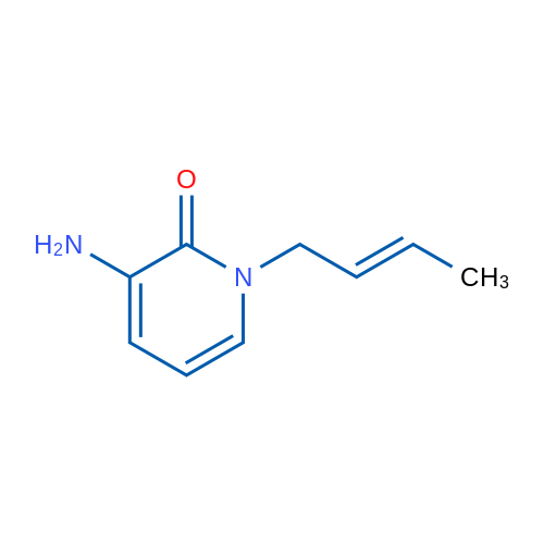 3-Amino-1-(but-2-en-1-yl)-1,2-dihydropyridin-2-one 1g
