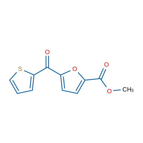 Methyl 5-(thiophene-2-carbonyl)furan-2-carboxylate 1g