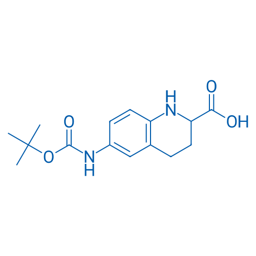 6-((tert-Butoxycarbonyl)amino)-1,2,3,4-tetrahydroquinoline-2-carboxylic acid 1g