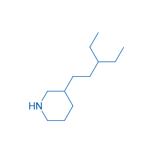 3-(3-Ethylpentyl)piperidine 1g