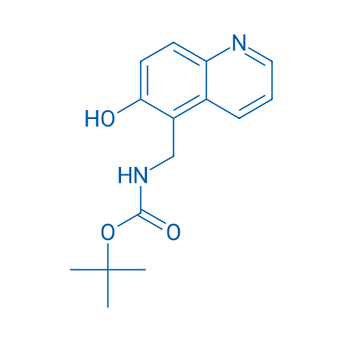 tert-butyl N-[(6-hydroxyquinolin-5-yl)methyl]carbamate 250mg
