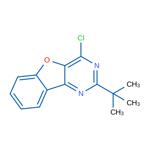 2-(tert-Butyl)-4-chlorobenzofuro[3,2-d]pyrimidine 1g