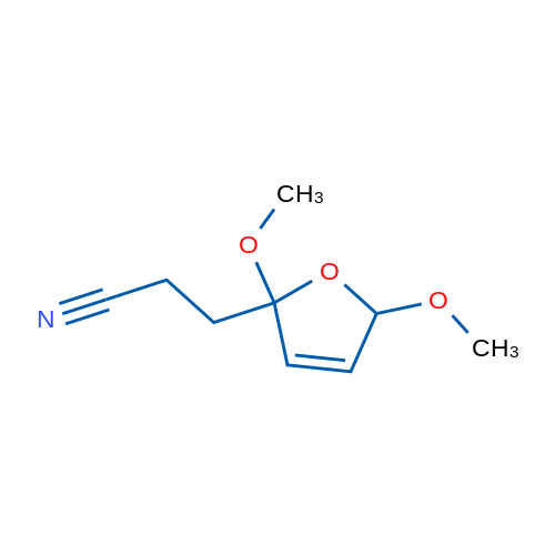 3-(2,5-Dimethoxy-2,5-dihydrofuran-2-yl)propanenitrile 1g