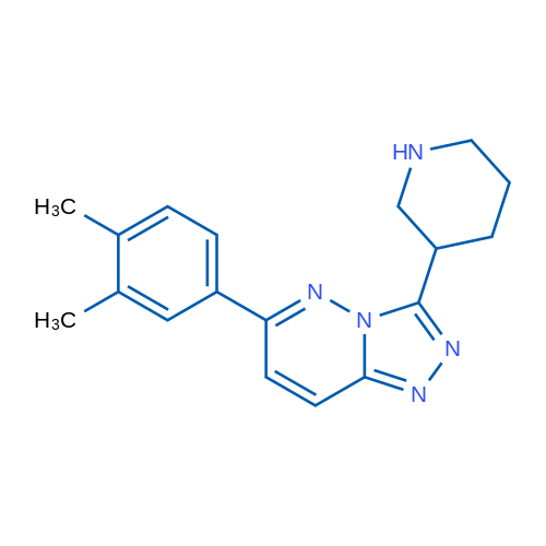 6-(3,4-Dimethylphenyl)-3-(piperidin-3-yl)-[1,2,4]triazolo[4,3-b]pyridazine 1g