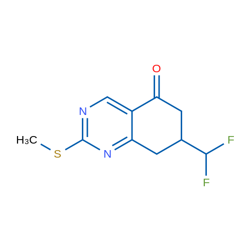 7-(Difluoromethyl)-2-(methylthio)-7,8-dihydroquinazolin-5(6H)-one 1g
