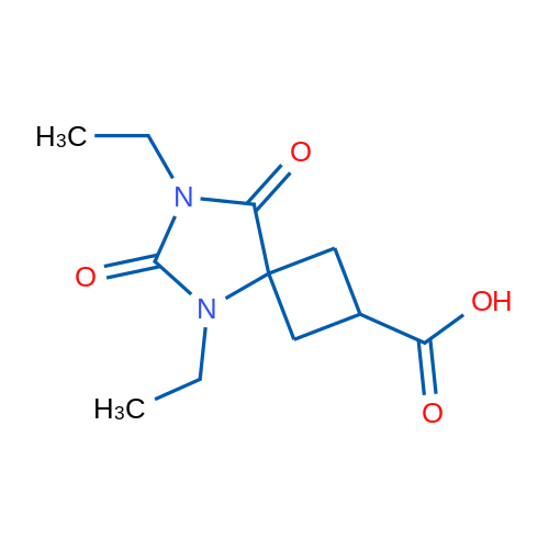 5,7-Diethyl-6,8-dioxo-5,7-diazaspiro[3.4]octane-2-carboxylic acid 1g