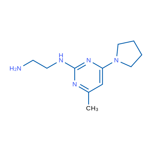 N1-(4-Methyl-6-(pyrrolidin-1-yl)pyrimidin-2-yl)ethane-1,2-diamine 1g