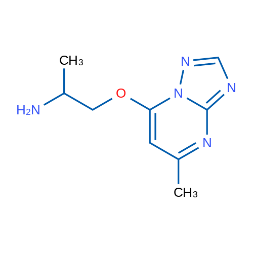 1-({5-methyl-[1,2,4]triazolo[1,5-a]pyrimidin-7-yl}oxy)propan-2-amine 1g