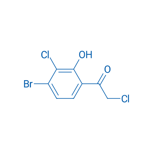 1-(4-Bromo-3-chloro-2-hydroxyphenyl)-2-chloroethanone 250mg
