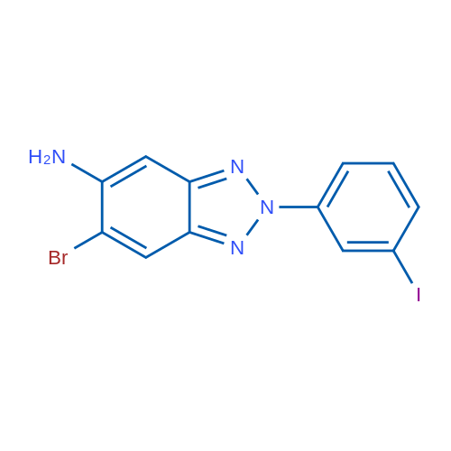 6-Bromo-2-(3-iodophenyl)-2H-benzo[d][1,2,3]triazol-5-amine 1g