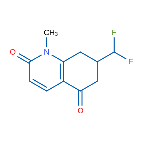 7-(Difluoromethyl)-1-methyl-7,8-dihydroquinoline-2,5(1H,6H)-dione 1g