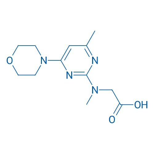 2-(Methyl(4-methyl-6-morpholinopyrimidin-2-yl)amino)acetic acid 1g