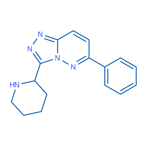 6-Phenyl-3-(piperidin-2-yl)-[1,2,4]triazolo[4,3-b]pyridazine 1g