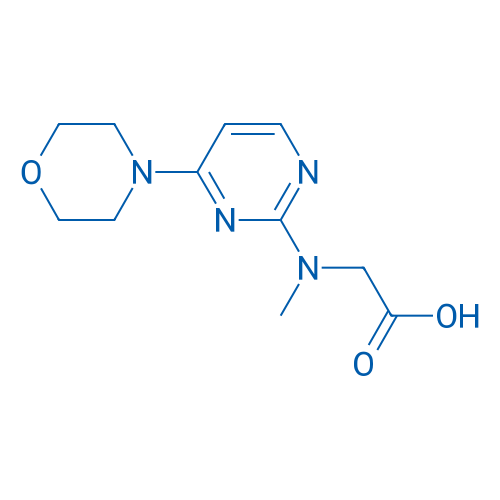 2-(Methyl(4-morpholinopyrimidin-2-yl)amino)acetic acid 1g