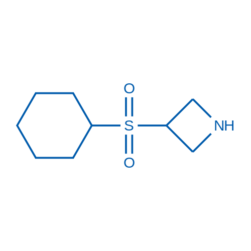 3-(Cyclohexylsulfonyl)azetidine 100mg