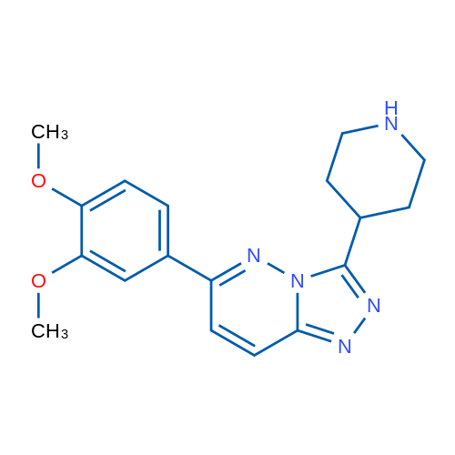 6-(3,4-Dimethoxyphenyl)-3-(piperidin-4-yl)-[1,2,4]triazolo[4,3-b]pyridazine 1g