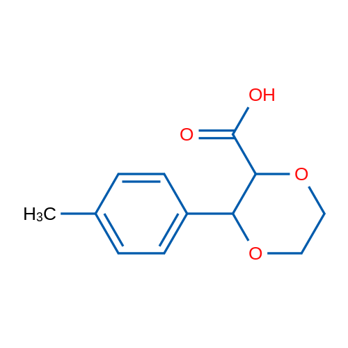 3-(p-Tolyl)-1,4-dioxane-2-carboxylic acid 1g