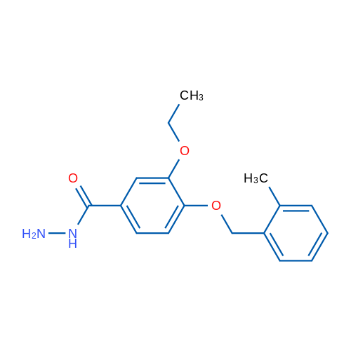 3-Ethoxy-4-((2-methylbenzyl)oxy)benzohydrazide 1g
