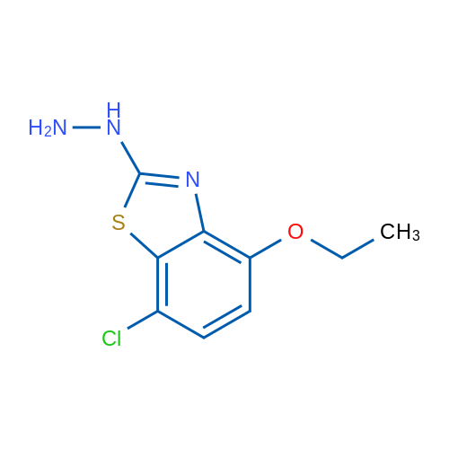 7-Chloro-4-ethoxy-2-hydrazinylbenzo[d]thiazole 1g