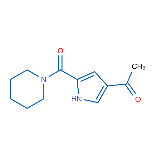 1-(5-(Piperidine-1-carbonyl)-1H-pyrrol-3-yl)ethanone 1g