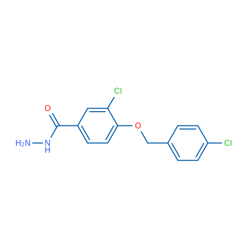 3-Chloro-4-((4-chlorobenzyl)oxy)benzohydrazide 1g