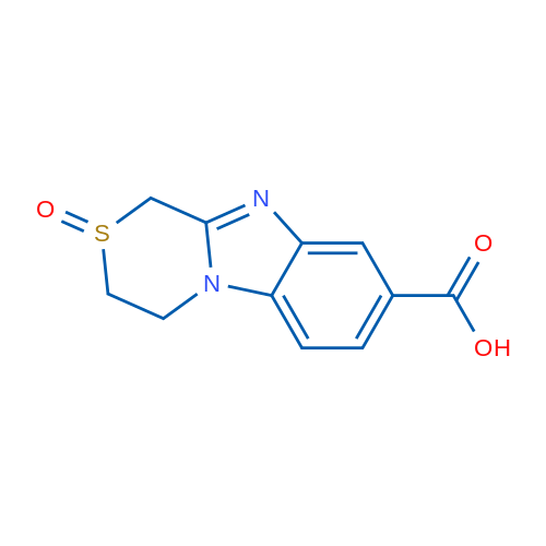 3,4-Dihydro-1H-benzo[4,5]imidazo[2,1-c][1,4]thiazine-8-carboxylic acid 2-oxide 1g