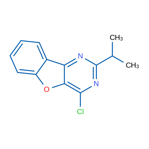 4-Chloro-2-isopropylbenzofuro[3,2-d]pyrimidine 1g