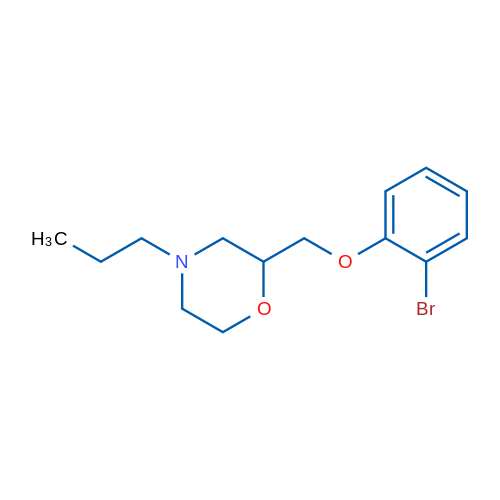 2-((2-Bromophenoxy)methyl)-4-propylmorpholine 1g