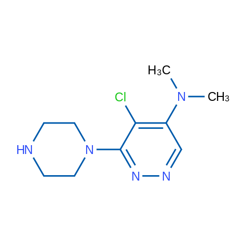 5-Chloro-N,N-dimethyl-6-(piperazin-1-yl)pyridazin-4-amine 1g